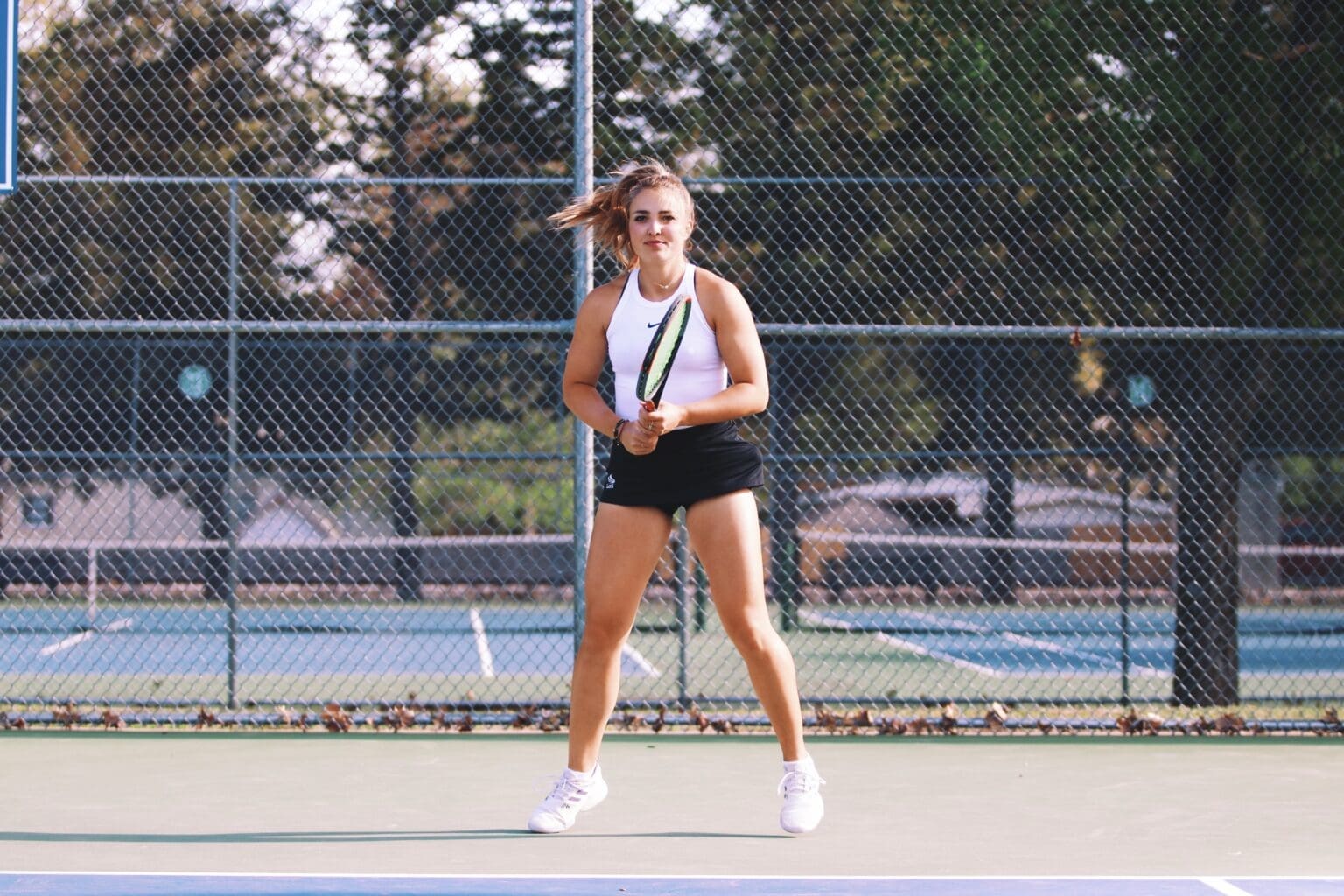 Tennis player Jasmin Hauska