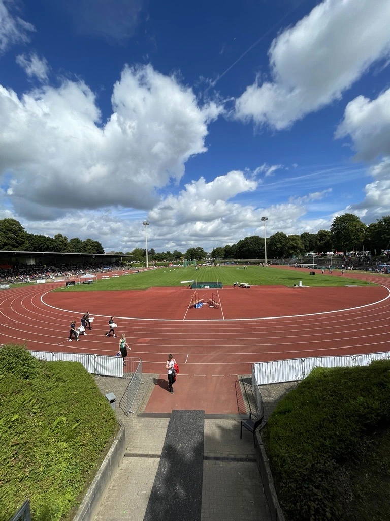 track runners at german national championship 2024