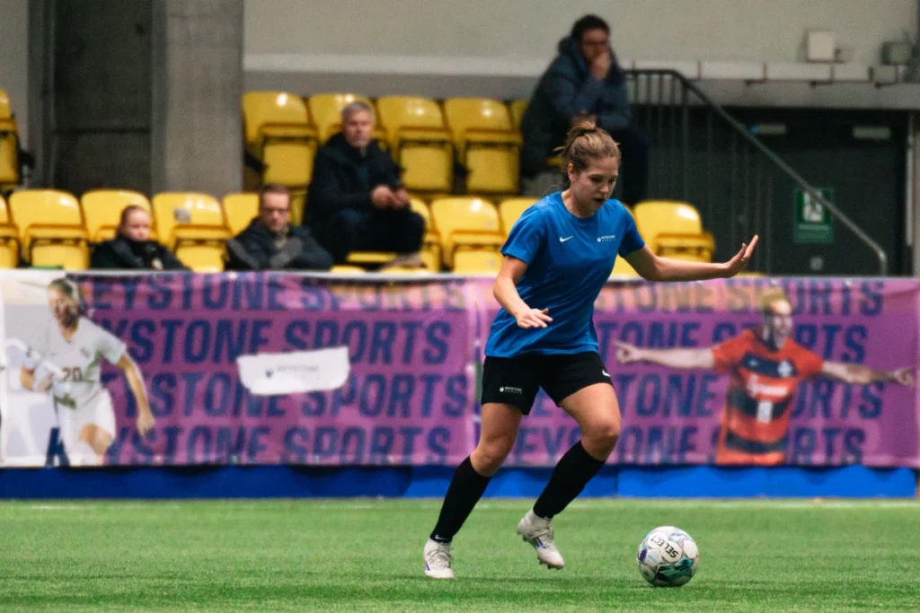 female player at keystone sports showcase