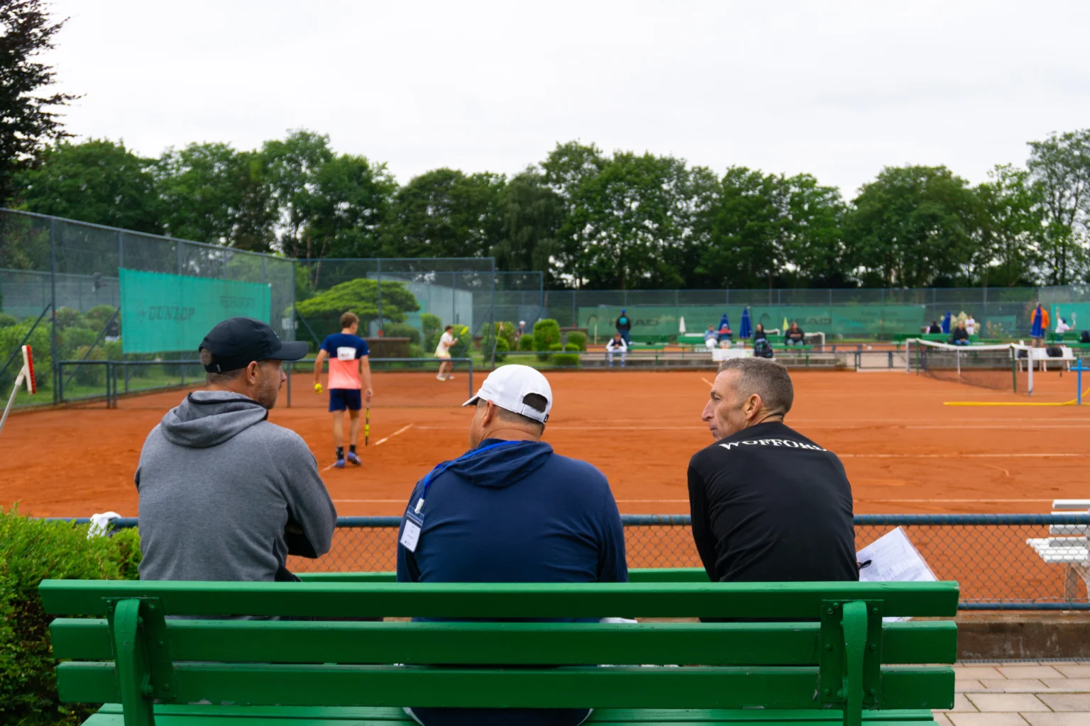 Coaches at Keystone Sports college tennis showcase
