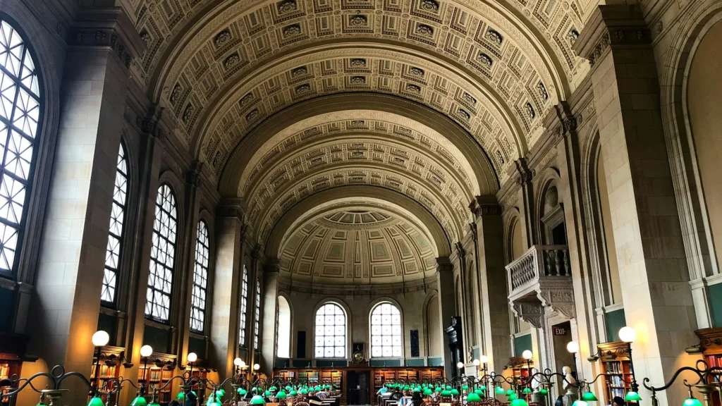 Boston library