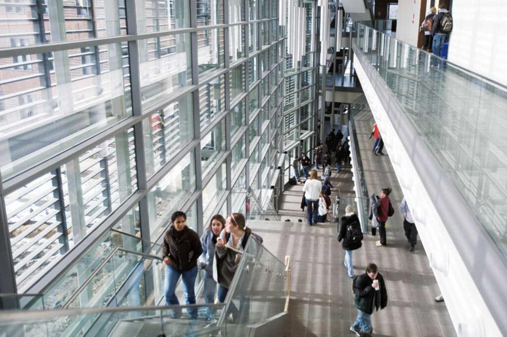 Interior of ISB Campus